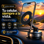 Magnety™ | Soporte Magnético para Celular con Rotación de 360°