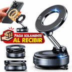 Magnety™ | Soporte Magnético para Celular con Rotación de 360°